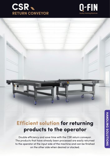 RETURN CONVEYOR