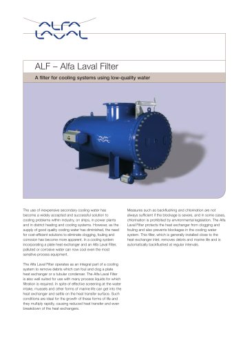 ALF – Alfa Laval Filter