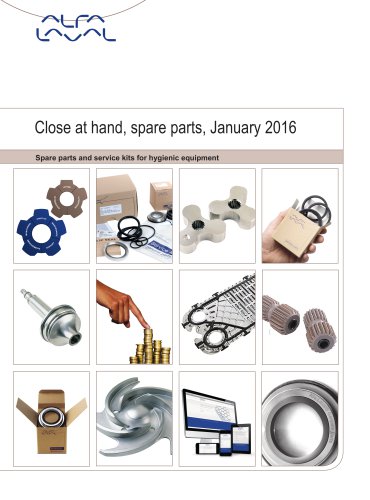 Close at hand, spare parts, January 2016