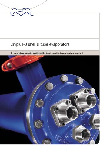 Dryplus-3 shell & tube evaporators