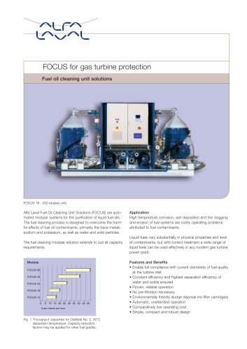 Focus - fuel oil cleaning unit