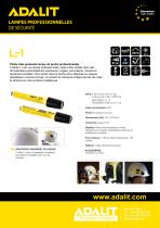 lampe stylo de poche ATEX zone 0/20 avec aimant ADALIT L-1