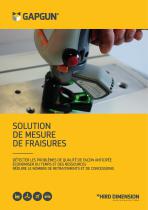 SOLUTION DE MESURE DE FRAISURES