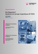 PROGRAMME GÉNÉRAL Systèmes de serrage magnétiques M-TECS - 1