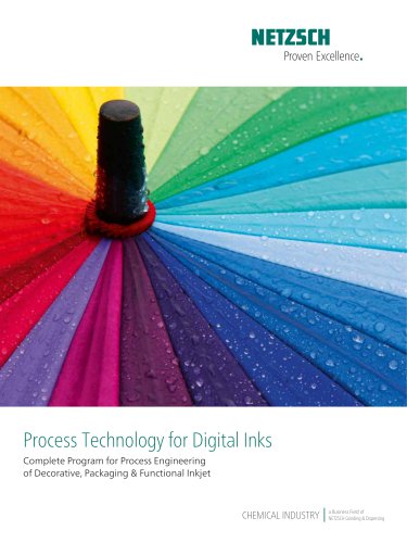 Process Technology for Digital Inks