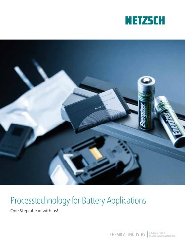 Processtechnology for Battery Applications