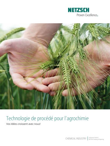 Technologie de procédé pour l’agrochimie