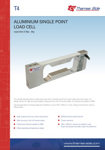 T4 Load cell Data sheet