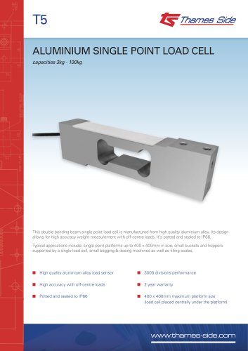 T5 Load cell Data sheet