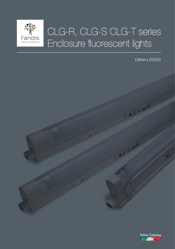 CLG-R, CLG-S CLG-T series Enclosure fluorescent lights