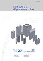 Diffuseurs à déplacement d'air - 1