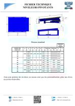 NIVELEURS PIVOTANTS - FICHIER TECHNIQUE - 2