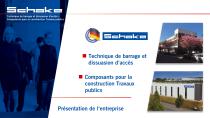 Présentation de l‘entreprise - 1