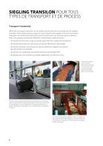 Bandes de transport et de process - 4