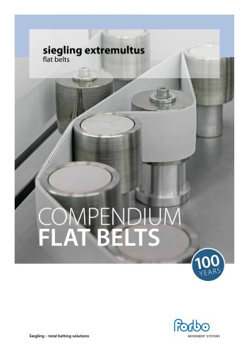 Compendium FLAT BELTS 2025