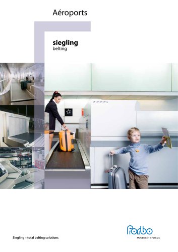 Siegling Belting – Aéroports – Airports