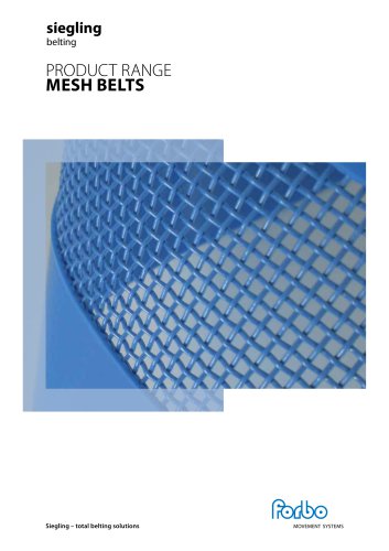 Siegling Belting – Meshbelts