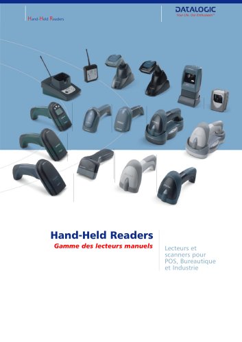 Hand Held Readers - Gamme des lecteurs manuels