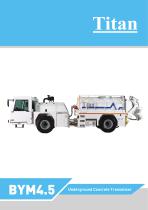 BYM4.5 Underground concrete transmixer