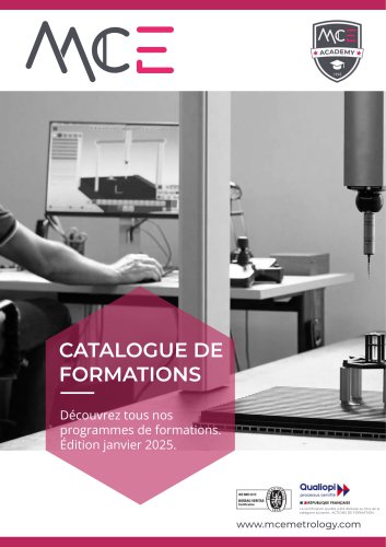 Catalogue de formations 2025