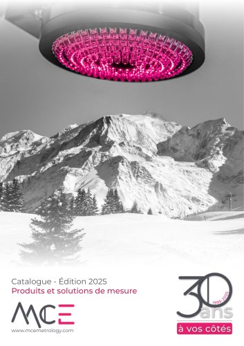Catalogue MCE - Produits et services