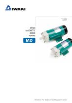 Magnetic drive pumps MD series