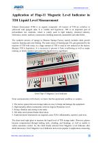 Application of Flap-11 Magnetic Level Indicator in TDI Liquid Level Measurement