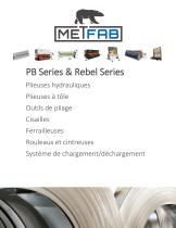 Catalogue Équipements Metfab - 1