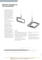 Éléments chauffants en PFA GALMAFORM®-1