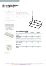 Éléments chauffants en PFA GALMAFORM®-2