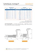 Galvatherm - Cylindriques, Type P-2