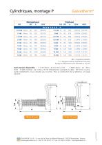 Galvatherm - Cylindriques, Type P - 2