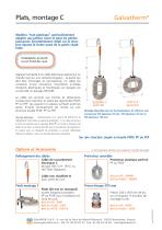 Galvatherm - Thermoplongeur plat - Type C - 1