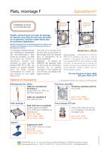 Galvatherm - Thermoplongeur plat - Type F - 1