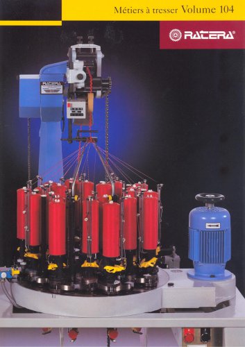 Machines de tressage avec Volume 104