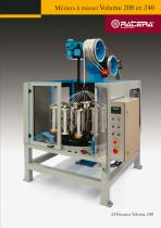 Machines de tressage avec Volume 208-240
