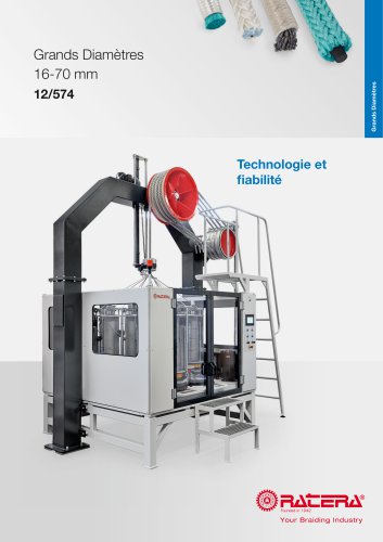 Machines de tressage avec Volume 574