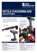 RED ROOSTER Outils d’assemblage de batterie Red Rooster