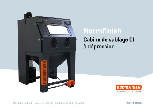 Normfinish Cabine de sablage DI