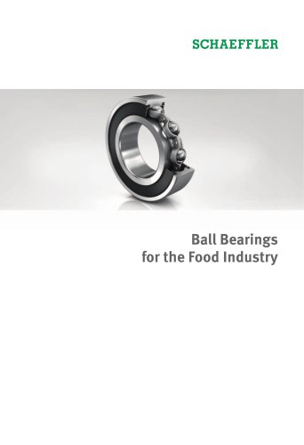 Ball Bearings for the Food Industry