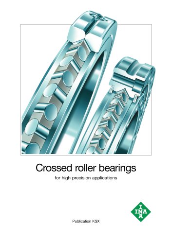 Crossed roller bearings