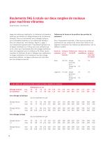 Roulements FAG spéciaux à rotule sur deux rangées de rouleaux pour machines vibrantes Qualité Xlife - 6