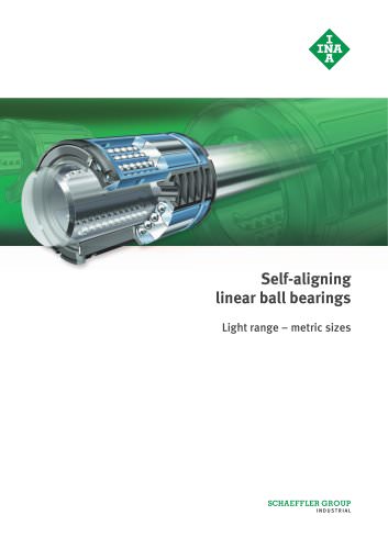 Self-aligning linear ball bearings (MAI 71)