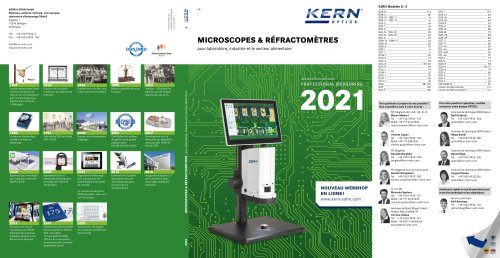 MICROSCOPES & RÉFRACTOMÈTRES_2021