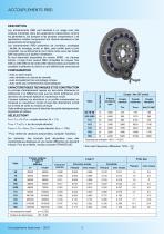 RBD accouplements élastiques / SRBD accouplements simples pour pompes / PF pto-2