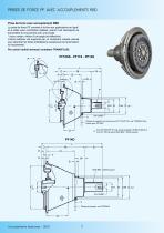 RBD accouplements élastiques / SRBD accouplements simples pour pompes / PF pto-8