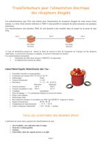 TRANSFORMATEUR TSA - 2