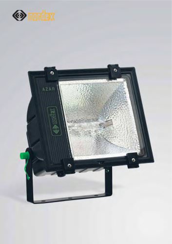 AZAR CORROSION RESISTANT, WEATHER PROOF COMPACT FLOODLIGHT