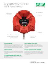 General Monitors® FL500-H2 UV/IR Flame Detector