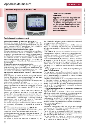 ALMEMO® 104-francais